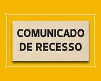 Câmara Municipal informa sobre Recesso Parlamentar